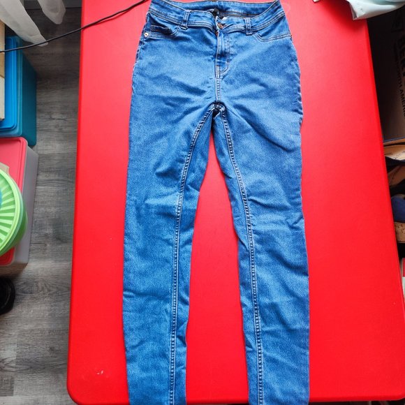 George stretch blue jegging women's size 6 - Picture 1 of 6